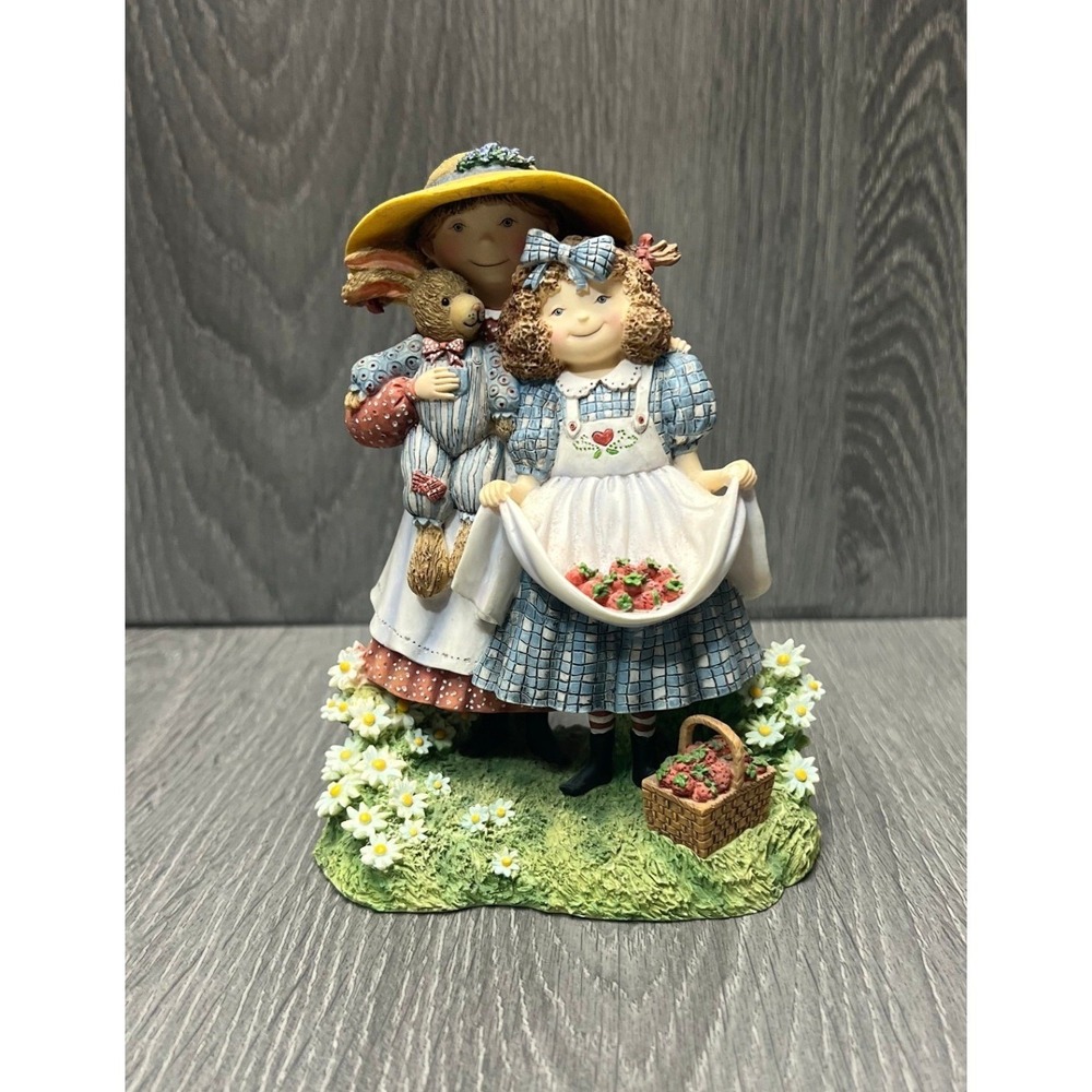 VTG Lang & Wise Special Friends "Katie & Molly II" Figurine Sherri B. Baldwin